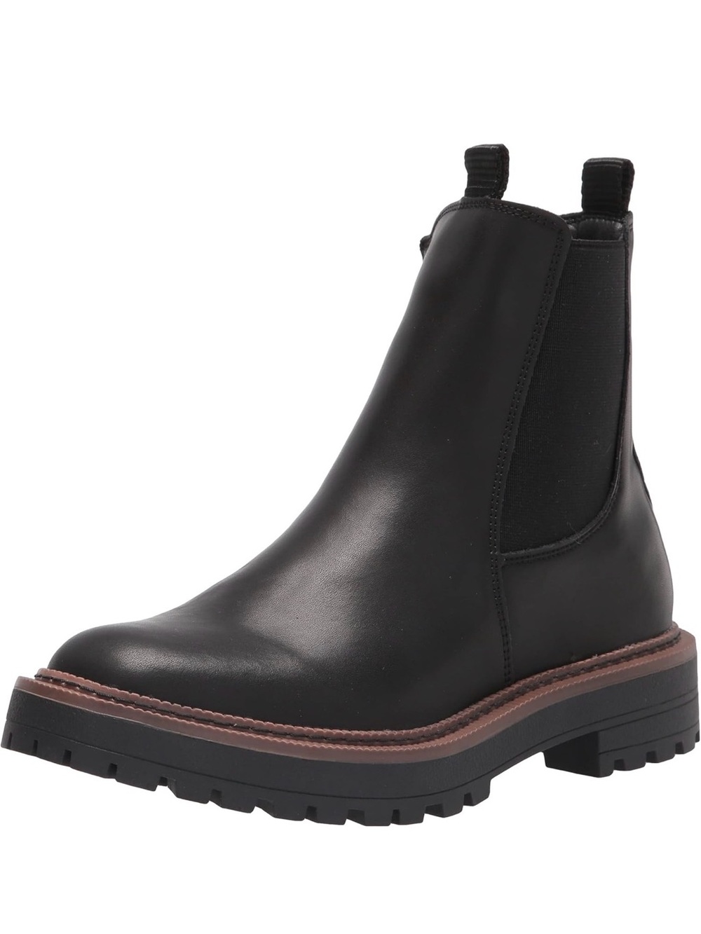 Sam Edelman Girl's Size 11 M Laguna Mini Black Leather Bootie
